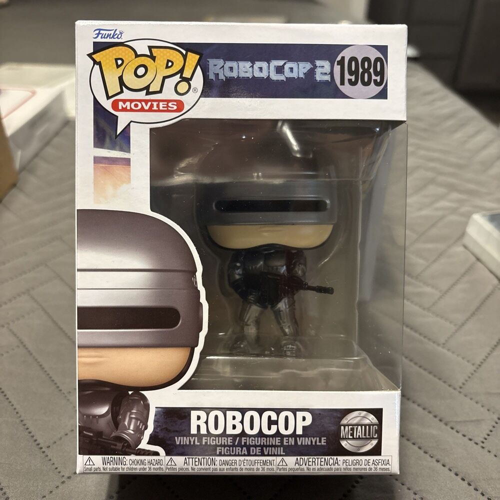 Funko Pop! Vinyl: Robocop - Robocop (Metallic) #1989